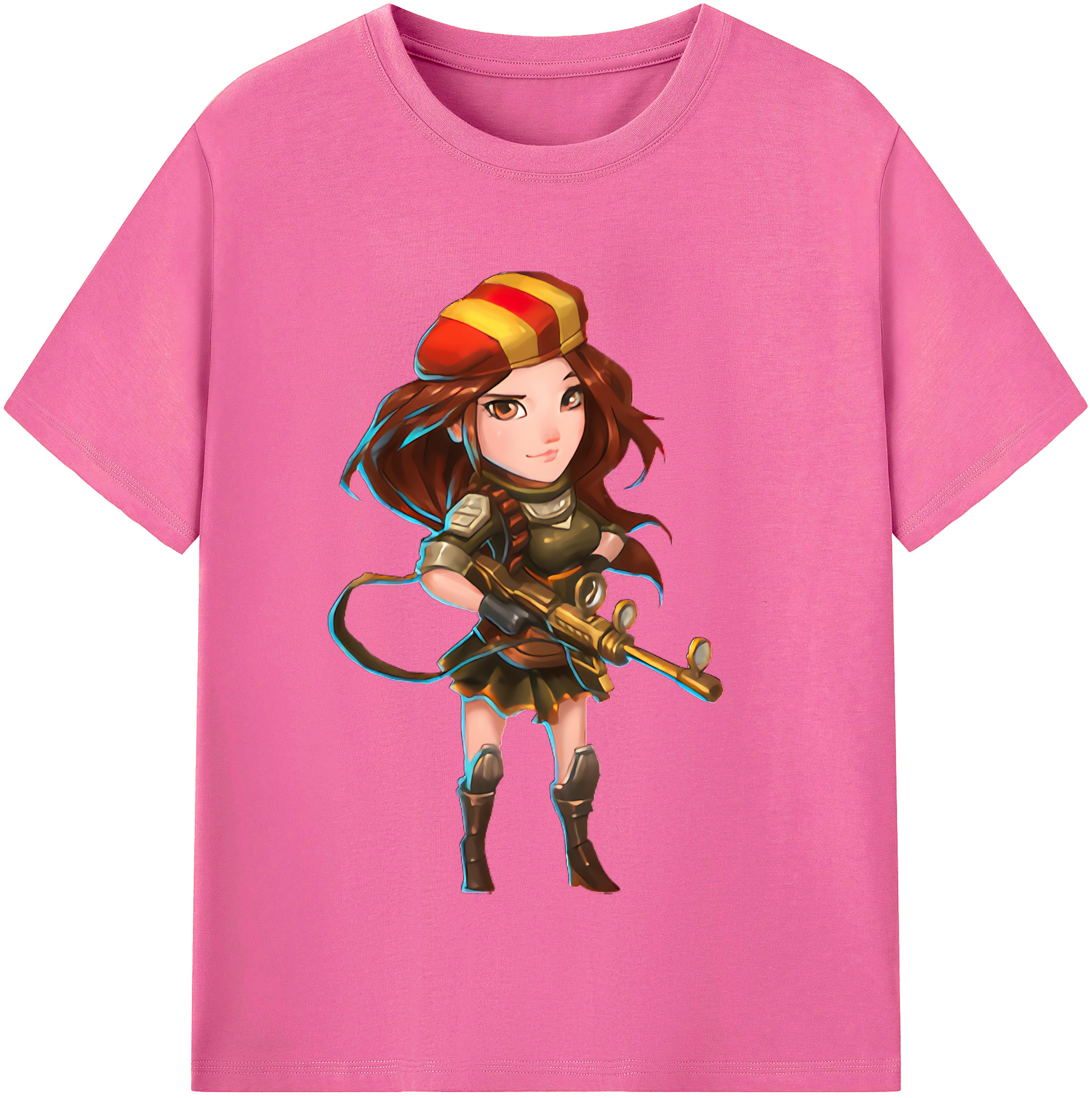 （画像用） リーグ・オブ・レジェンド League of Legends LOL レディースカジュアルプリントTシャツ（綿100％）